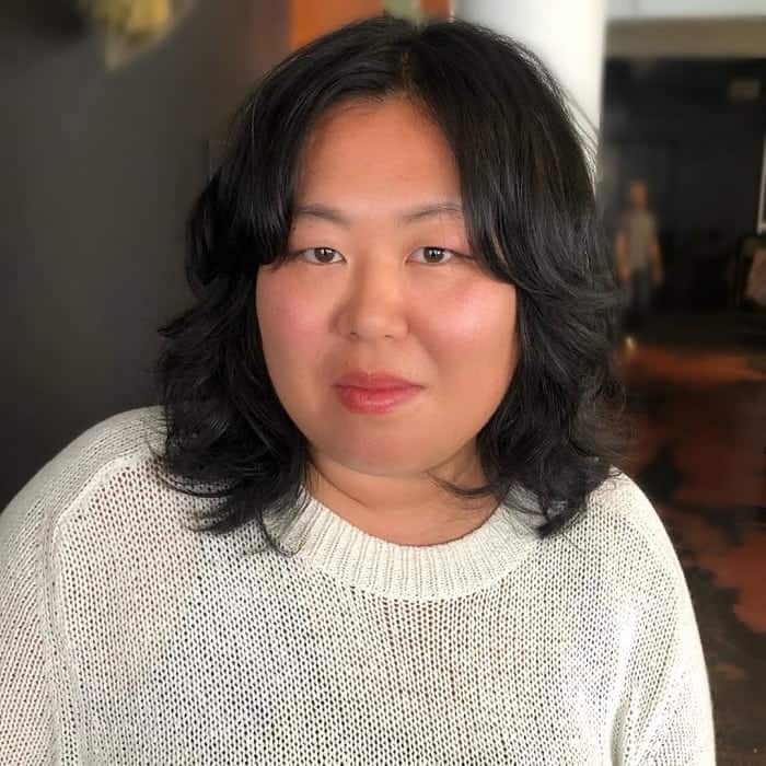bob haircut for fat round face
