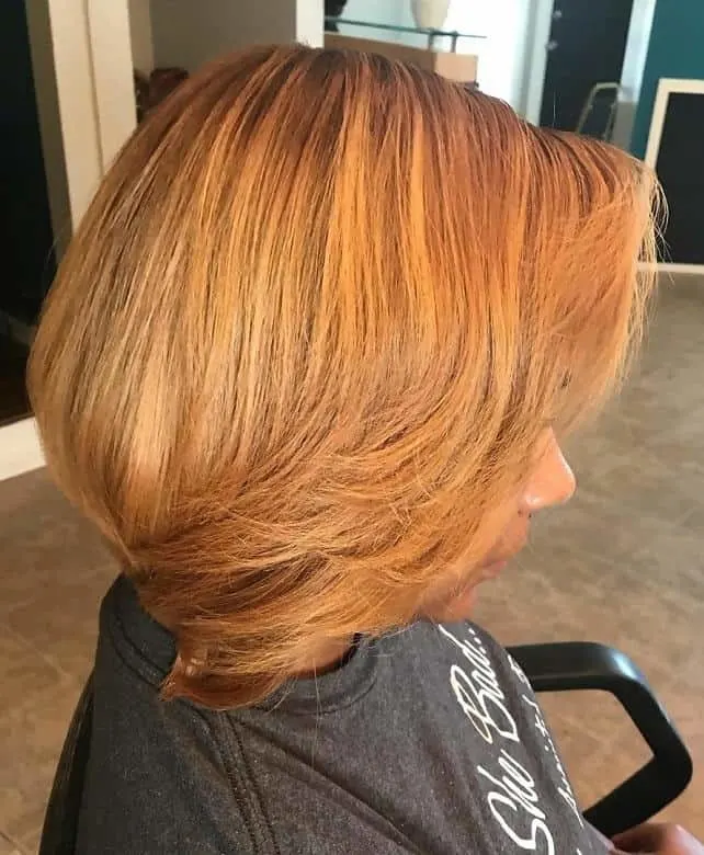 layered bob for fine hair