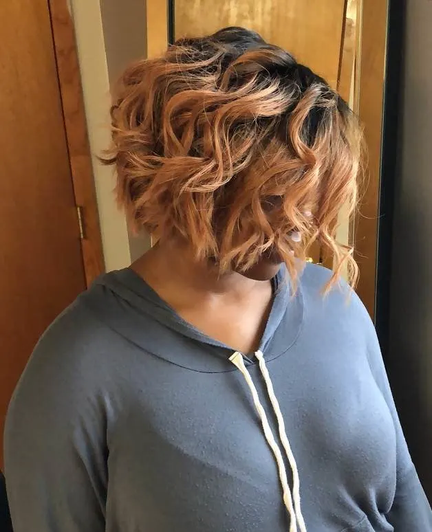 bob cut for fine haired black women