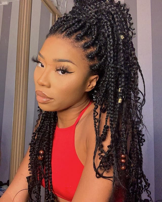 bohemian crochet braids