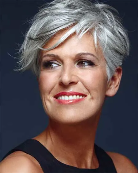 Short Grey Hair