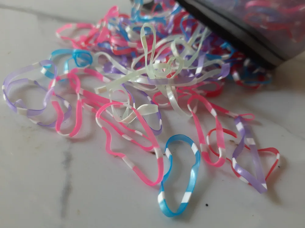 Box braid accessories - rubber bands