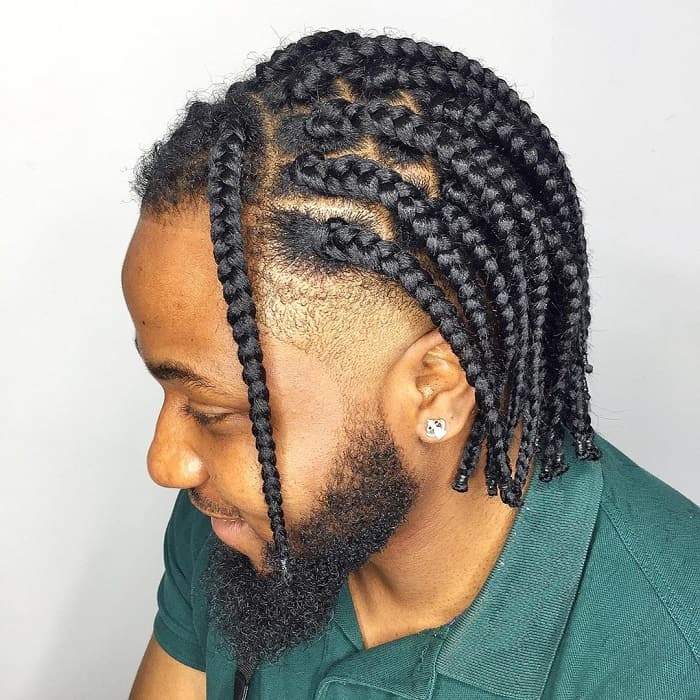 30 Great Braided Hairstyle Ideas For Black Men 2020
