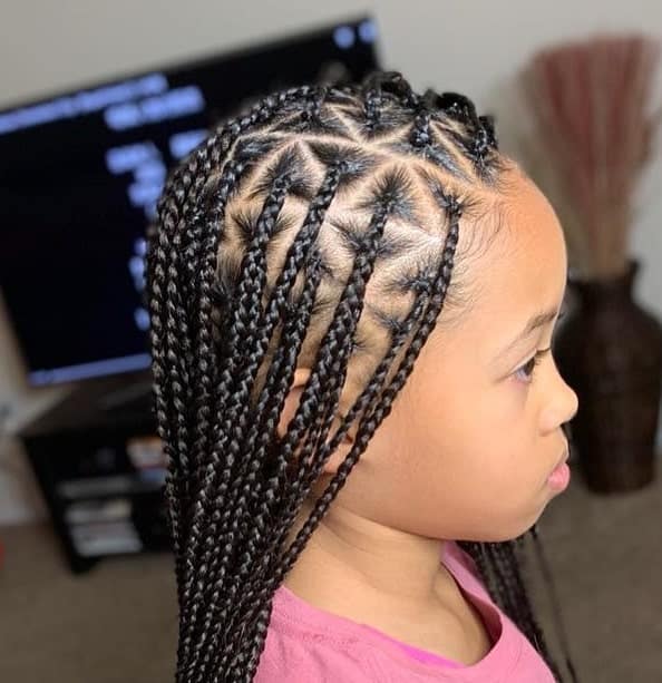 Prepping Your Kids Hair for Box Braids