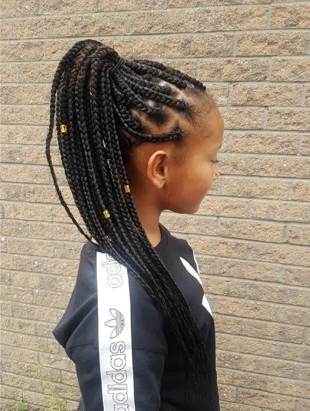 box braids for kids with light skin