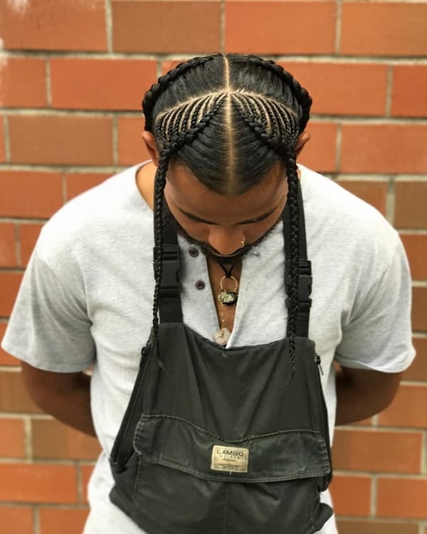 The Best Box Braids for Men With Hair Extensions 