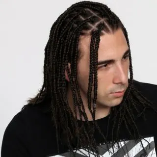 box braids hairstyle for men