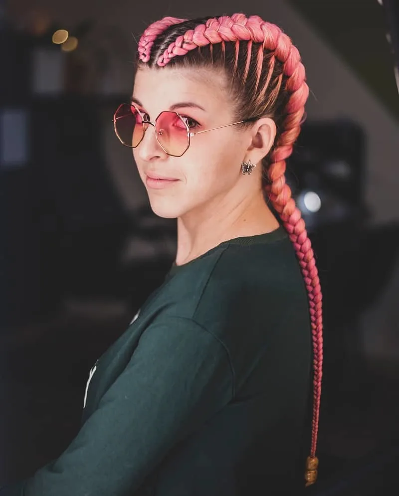 boxer braids with beads