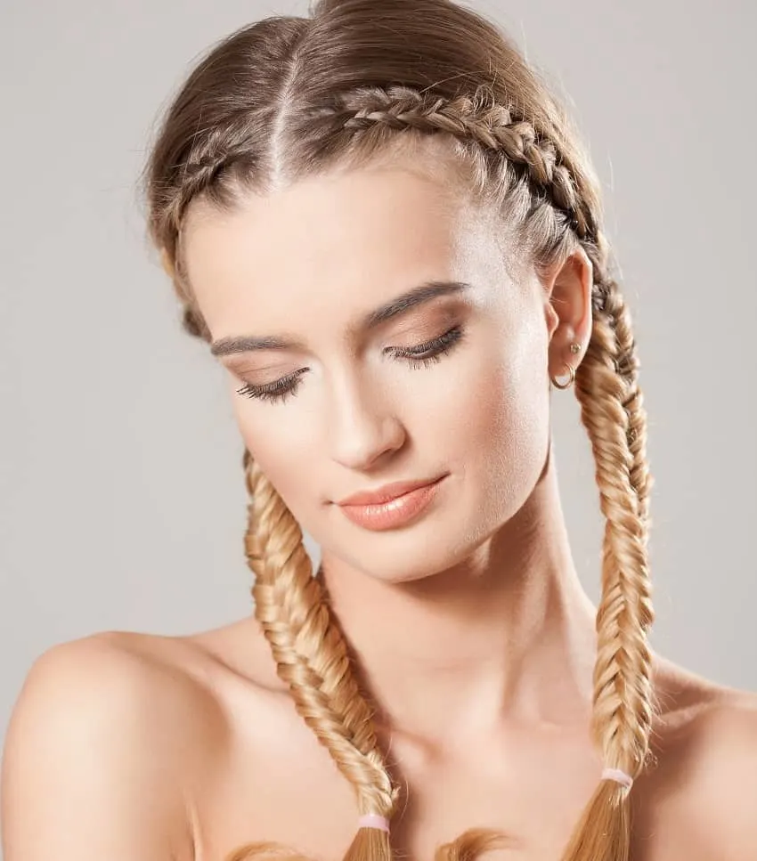 boxer braids with front braids