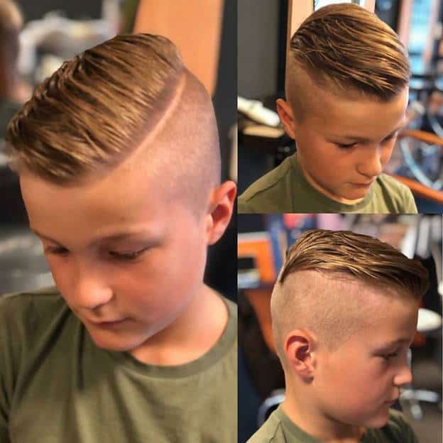 boys haircut short on sides with long layers on top