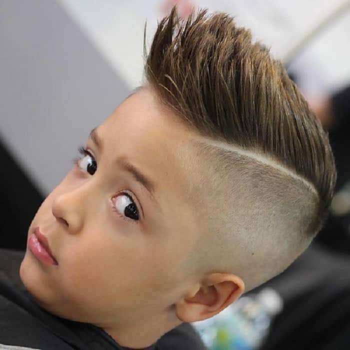 25 Faux Hawk Hairstyles for Boys to Steal The Limelight