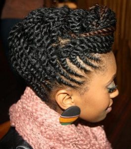 23 Exotic Braided Bun Hairstyles for Black Hair