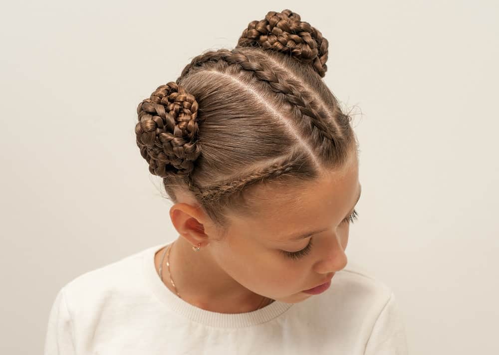 Braided Bun Inspired by Princess Charlotte - Stylish Life for Moms