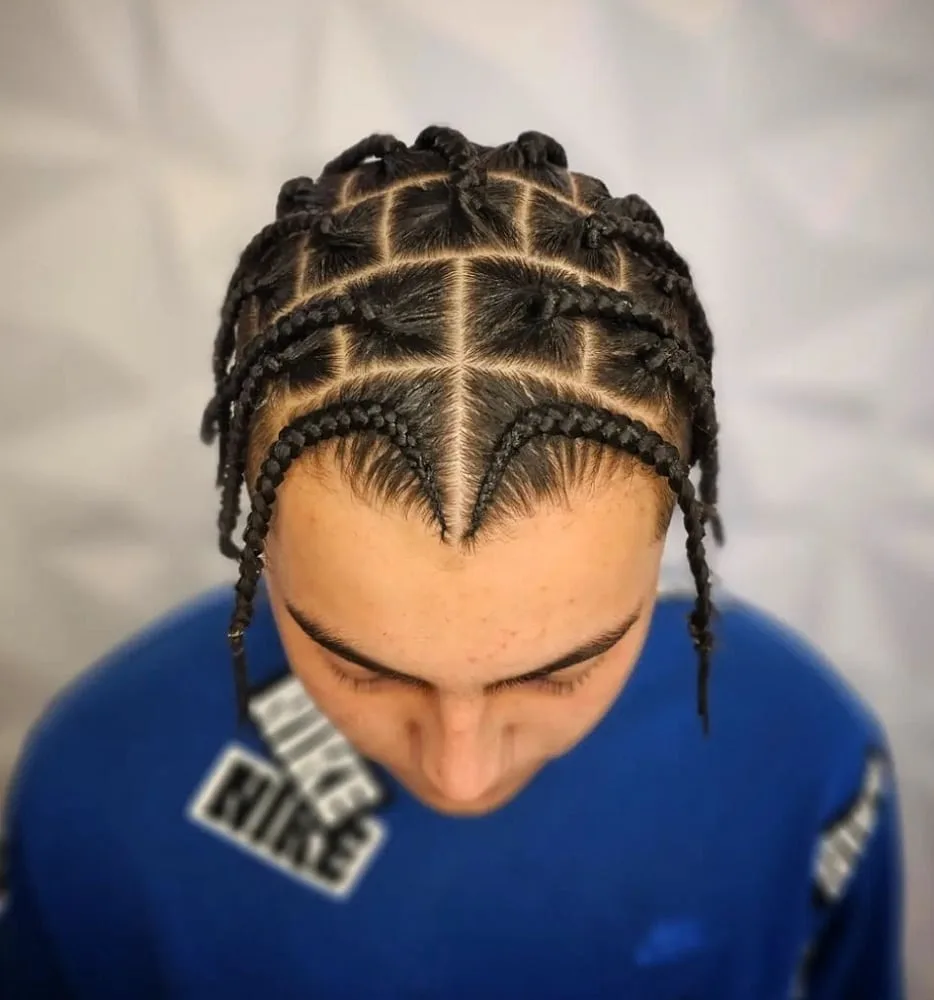 braided hairstyle for 13 year old boys