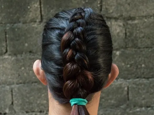 ponytail for black hair