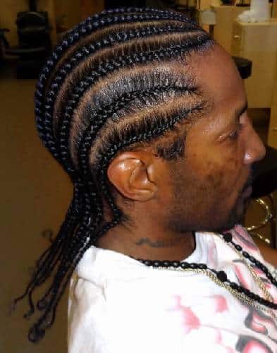 different braided hairstyle for black men