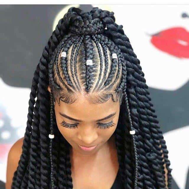 120 Captivating Braided Hairstyles For Black Girls 2020