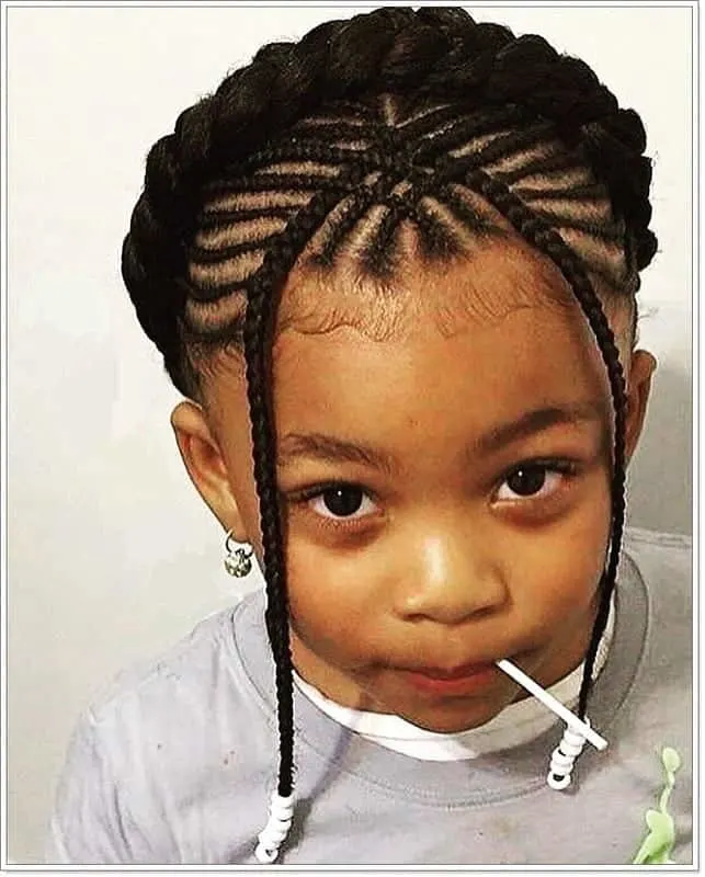 cute braids for black girls