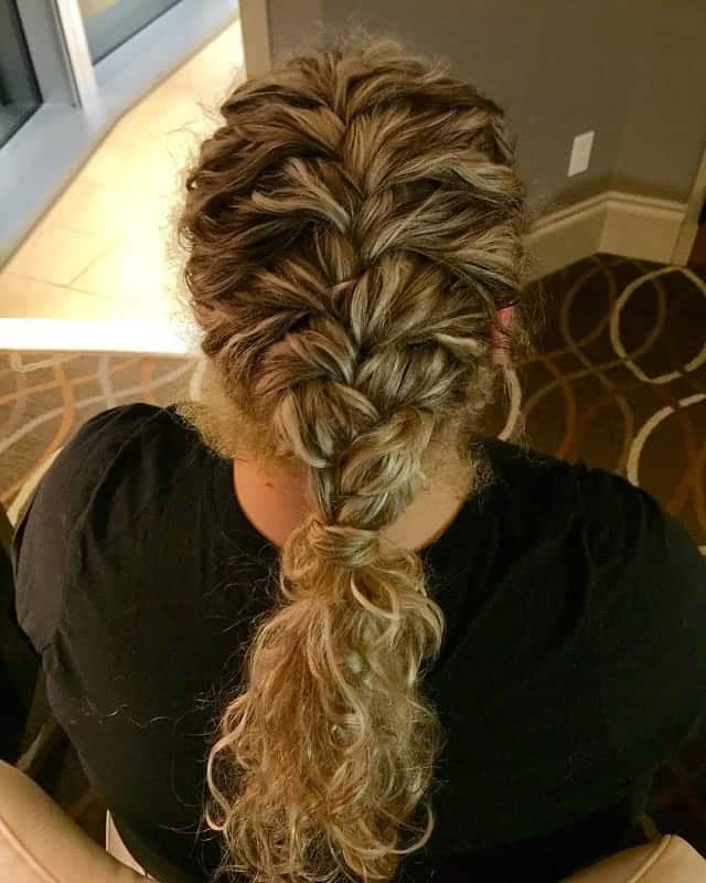 braided hairstyles with curls