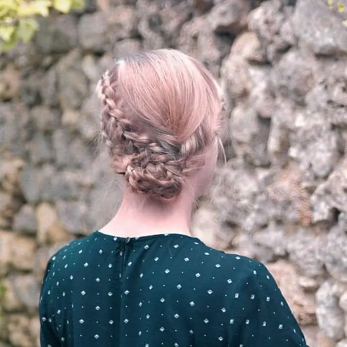 Braided Low Bun