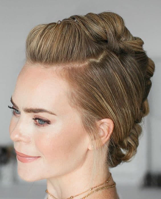 Braided Mohawk Updo 8 Looks To Get A Wow Effect