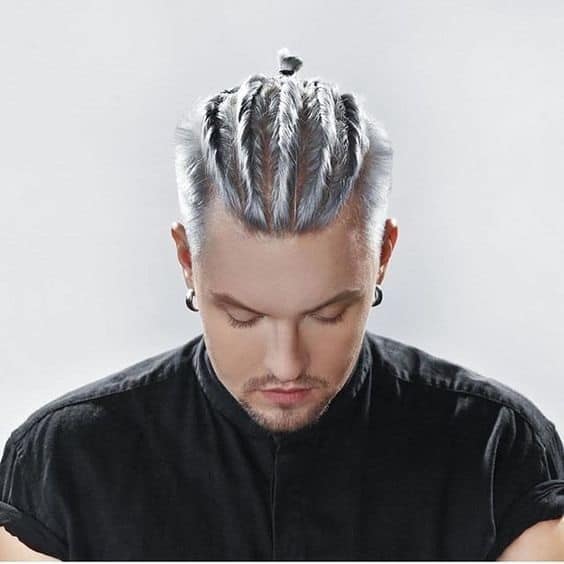 braided mohawk hairstyles for men