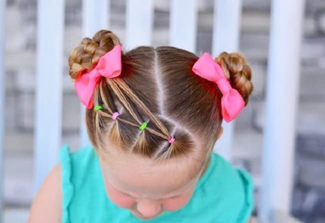 Double Topknots With Braids