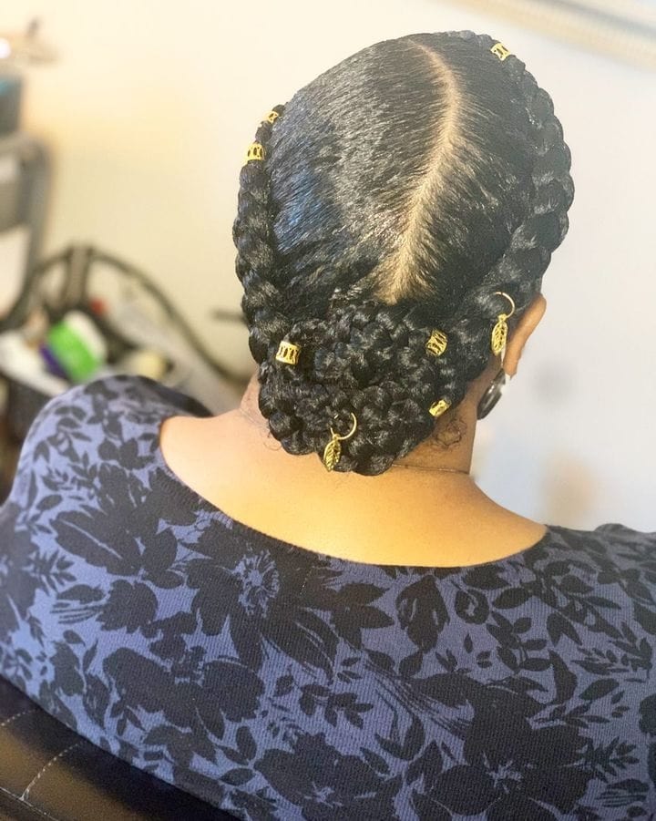 Braid fashion for women over 50