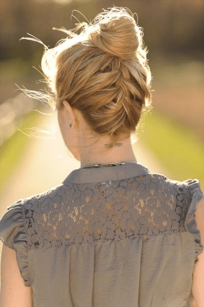 best Braided Back updos hairstyle