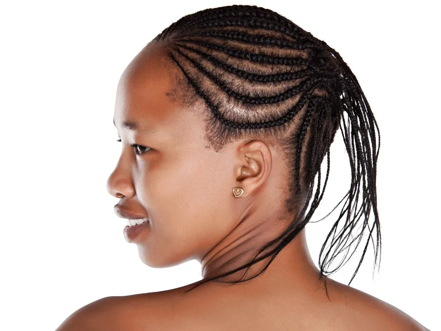 small braids for black hair 