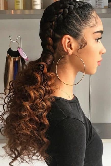 dutch braid perm hairstyles for women