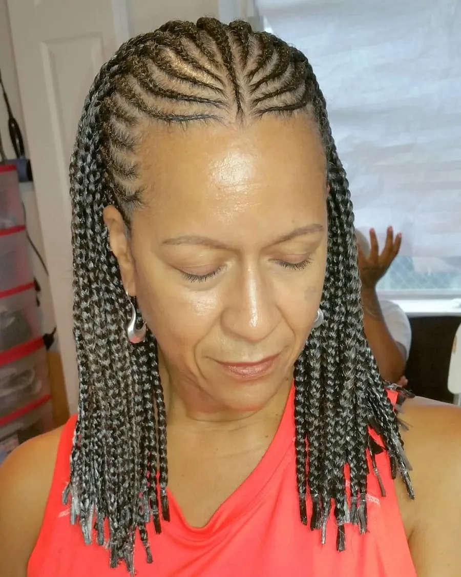 braids for women over 50