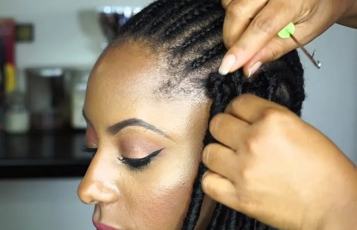 How to Do Braids on Scalp with Shaved Sides