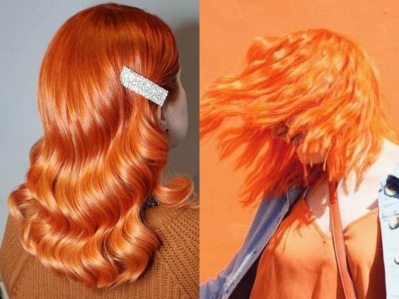 Bright Orange Hair