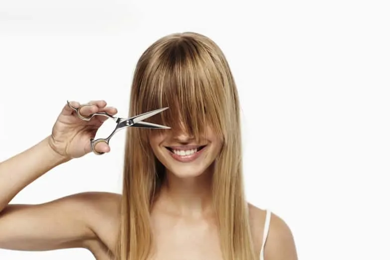 How to Cut Bardot Bangs
