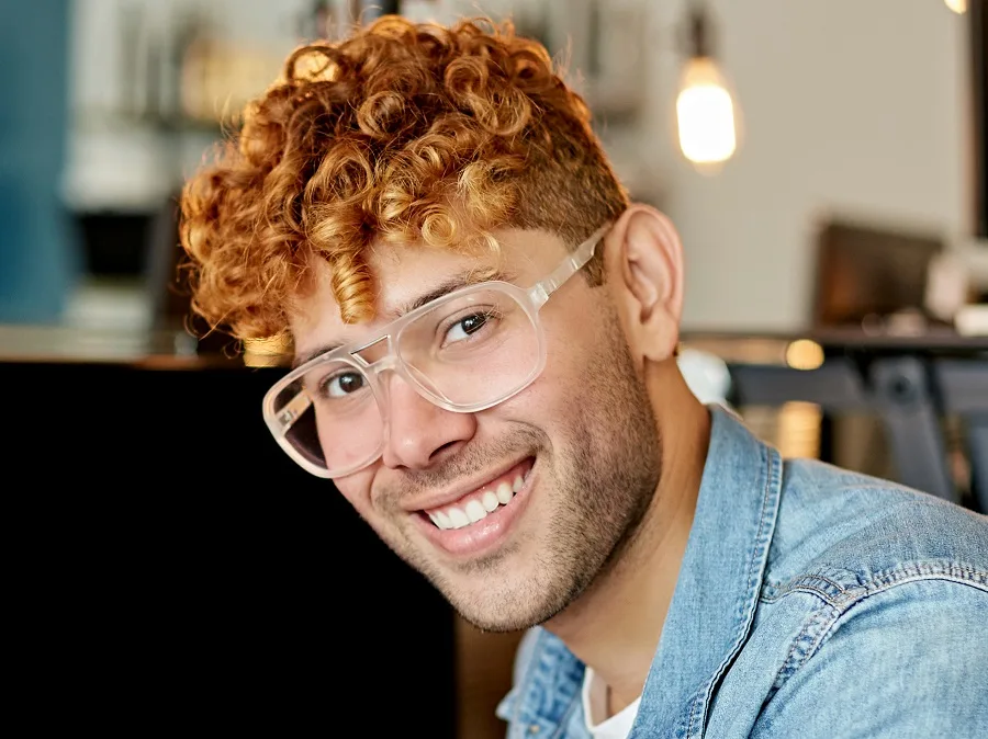 broccoli haircut for red hair