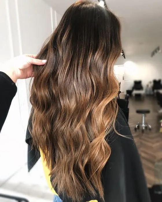 brown balayage