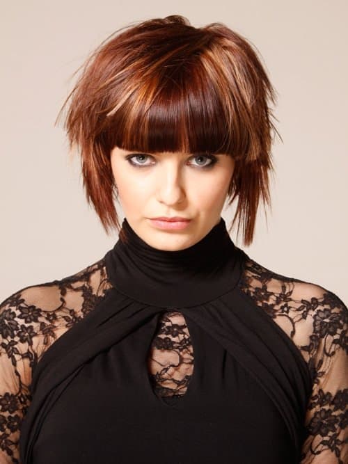 pixie with bangs for brown hair