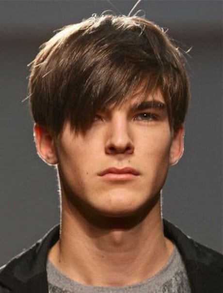  Feathered Bangs for brown haired men