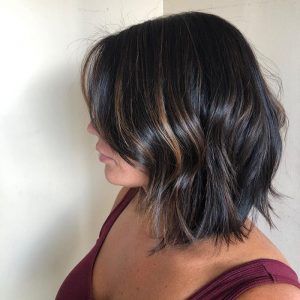 20 Brown Highlights On Black Hair That Looks Good – HairstyleCamp