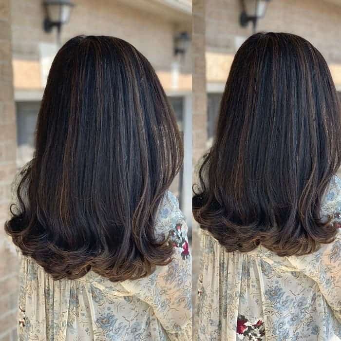 I have black hair, I want to add dark brown or caramel highlights. I don't  want bleach though. Is it possible? - Quora