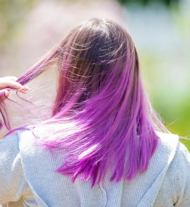 25 Best Purple and Ombre Hair Color Ideas