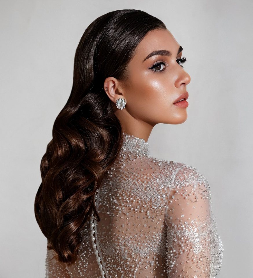 10 Fetching Wedding Hairstyles for High Neck Dresses – HairstyleCamp