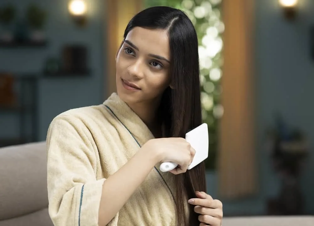 brush to get shiny hair #shinyhair