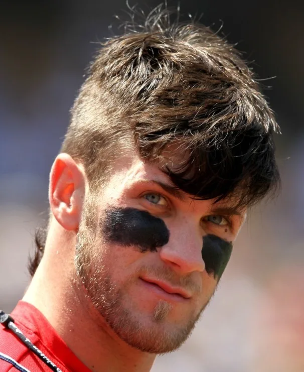 bryce harper haircut