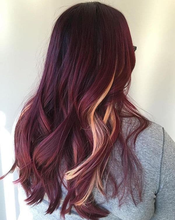 12 Burgundy & Maroon Ombre Hairstyles That Scream Wao