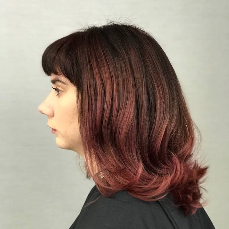 Burgundy Highlights: 10 Stunning Looks for Women to Rock