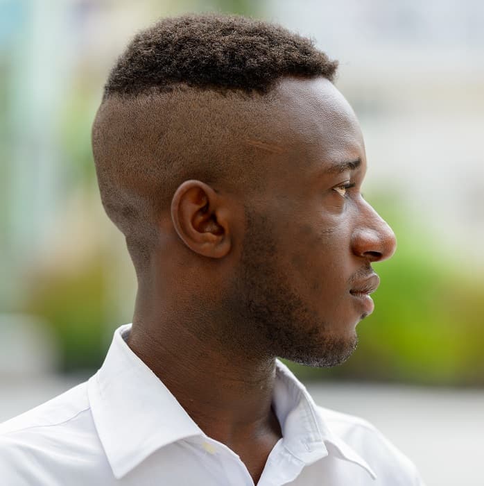 Business haircut for black men