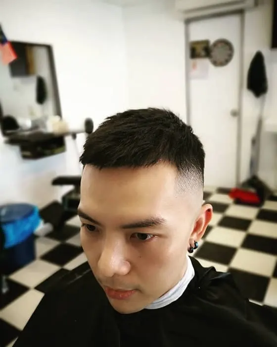 Men's butch cut