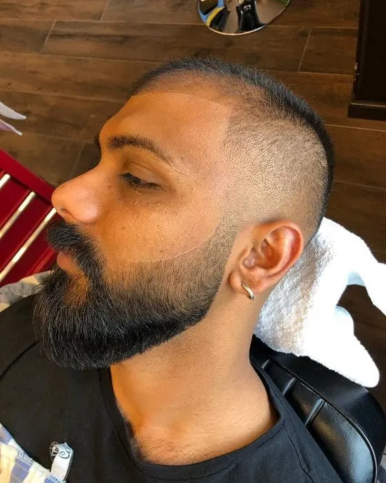 Trimmed Butch Cut for men